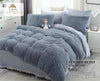Lenjerie Fluffy Super Pufoasa 6 Piese, Gri
