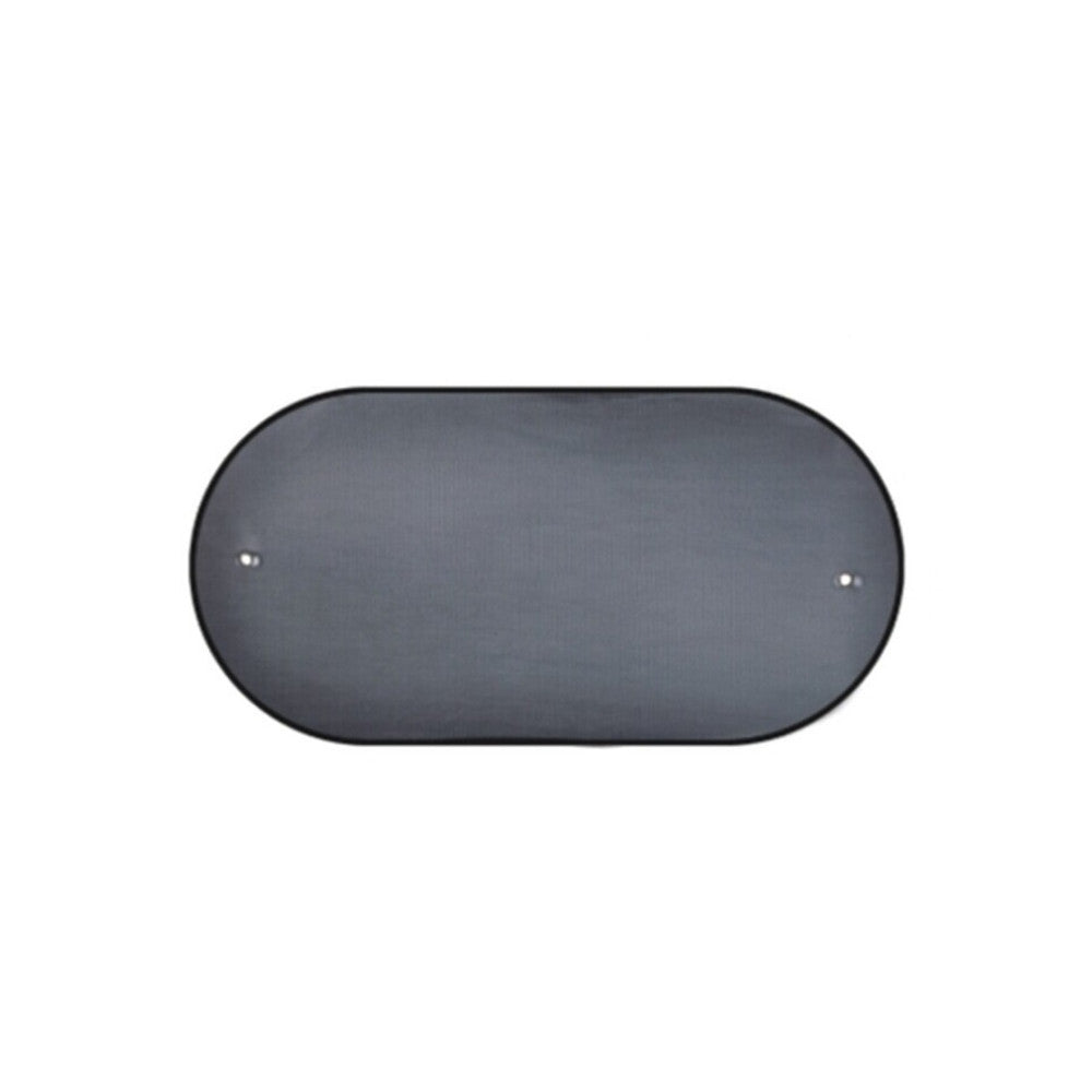 Set 5 perdele auto pentru protectie solara, universale, culoare Neagra-3