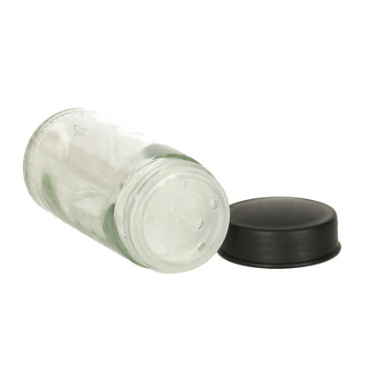 Organizator de condimente cu 18 containere cu suport rotativ pentru bucatarie, culoare neagra-3