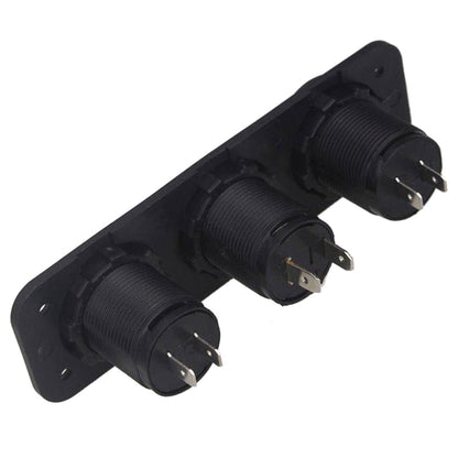 Priza suplimentara impermeabila pentru vehicule Off Road, ATV, SSV, tensiune 12V, 2 x USB si Voltmetru-3