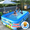 OFERTA: Piscina gonflabila pentru copii si adulti, cu 3 straturi si fund dublu - 5 dimensiuni + Pompa Manuala