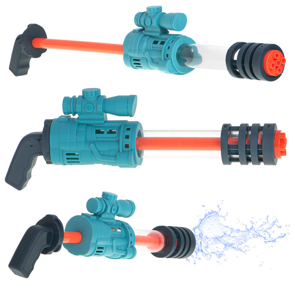 Pistol cu apa pentru copii, dimensiune 41 cm-0
