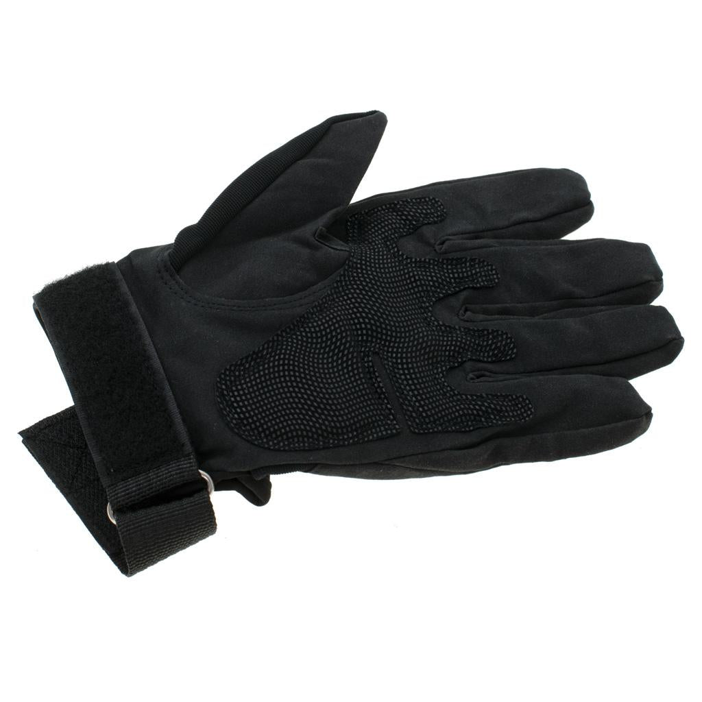 Manusi Tactice cu elemente de protectie, marime L, cu destinatie Moto, ATV, SSV, QUAD, culoare Neagra-7