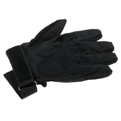 Manusi Tactice cu elemente de protectie, marime L, cu destinatie Moto, ATV, SSV, QUAD, culoare Neagra-7