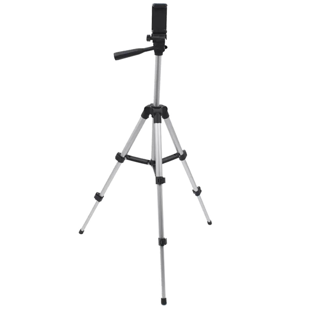 Trepied fotografic din aluminiu, compact, cu suport mobil 3D + Telecomanda Bluetooth-5