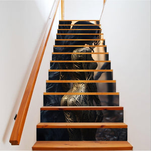 Sticker decorativ pentru scari interioare, print autoadeziv de inalta rezolutie, dimensine 200 x 124 cm, cod_ AVX-STAIRS-20-0