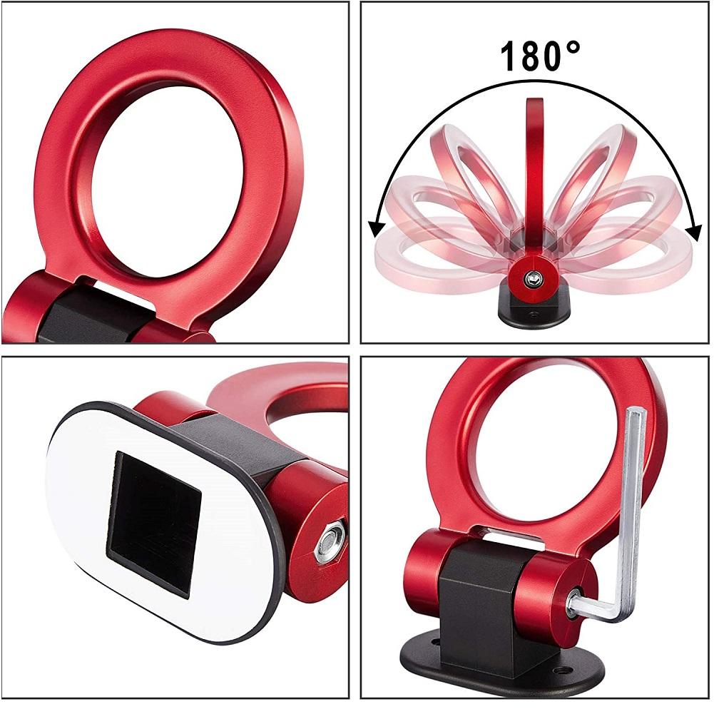 Ornament carlig remorcare RACING SPORT - ROSU-6