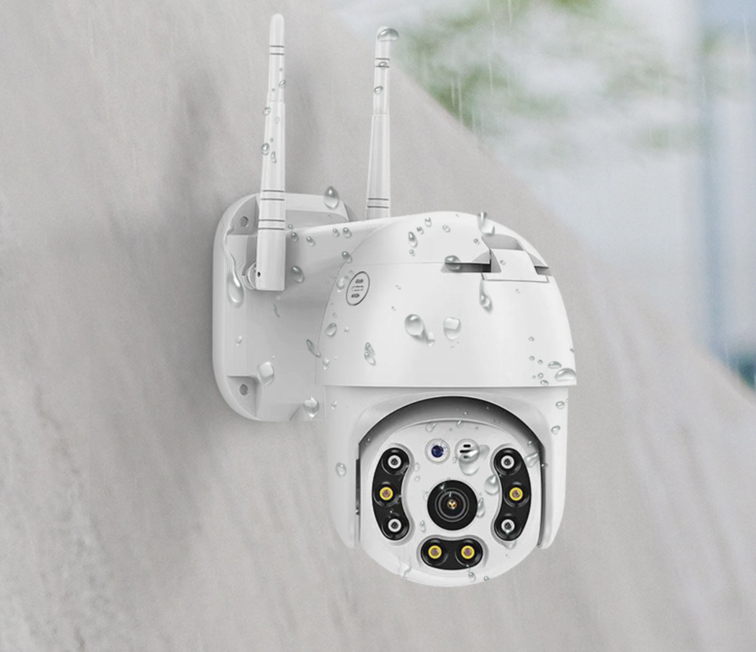 Camera supraveghere WIFI, 3MP, FULL HD, vedere color noaptea, Micro SD, Rotire 360, detectie forma umana + CARD MEMORIE 32GB