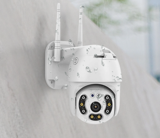 Camera supraveghere WIFI, 3MP, FULL HD, vedere color noaptea, Micro SD, Rotire 360, detectie forma umana + CARD MEMORIE 32GB