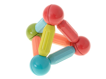 Set de Construcție 3D Magnetic, 3+ Ani, 100 Piese