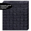 Tapet Caramida 3D autoadeziv, waterproof, 70x77 cm, negru