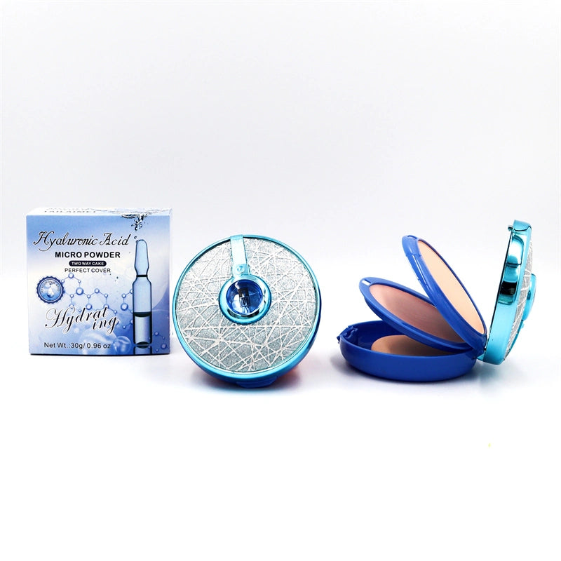 Pudra Compactă și Fond de Ten Cremos Tailaimei Two-Way Cake cu Acid Hialuronic