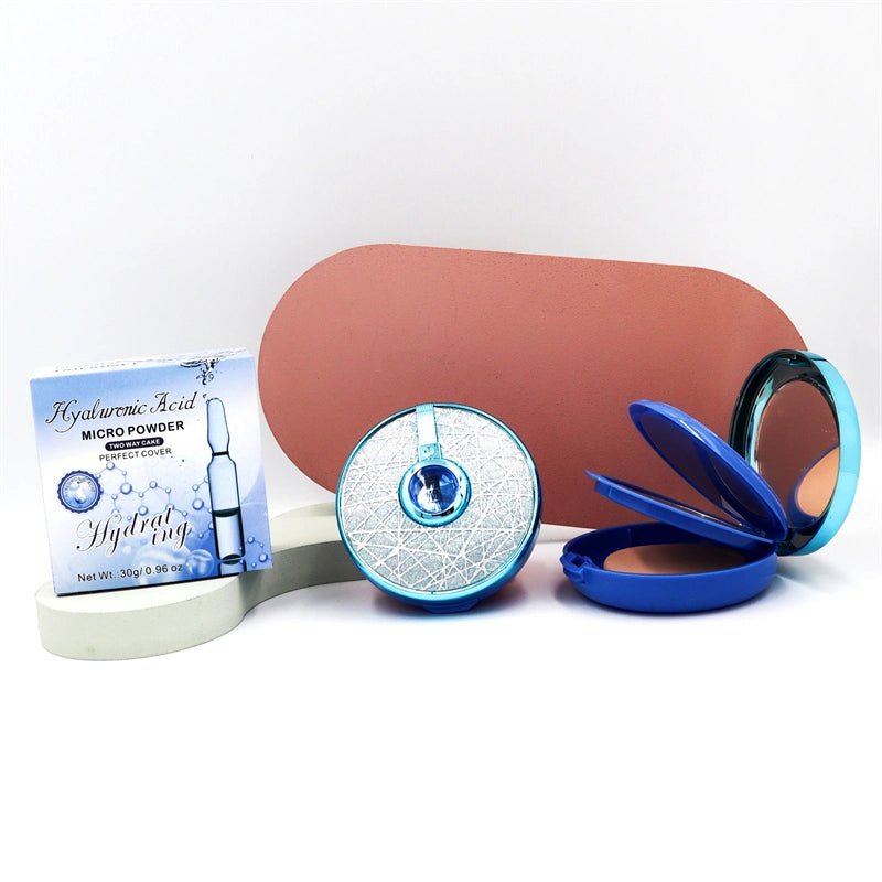 Pudra Compactă și Fond de Ten Cremos Tailaimei Two-Way Cake cu Acid Hialuronic