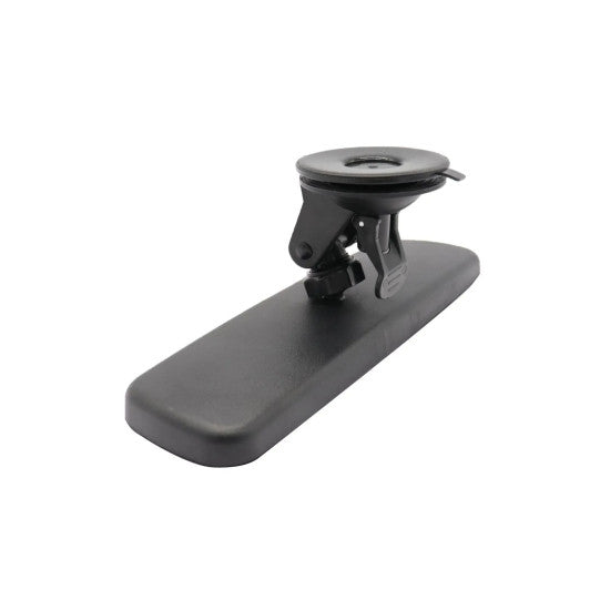 Oglinda retrovizoare fixare cu ventuza, culoare neagra, dimensiuni 24,5 x 6,5 cm-4