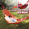 🌴 OFERTĂ SPECIALĂ – 4 x Hamac Multicolor 🌈