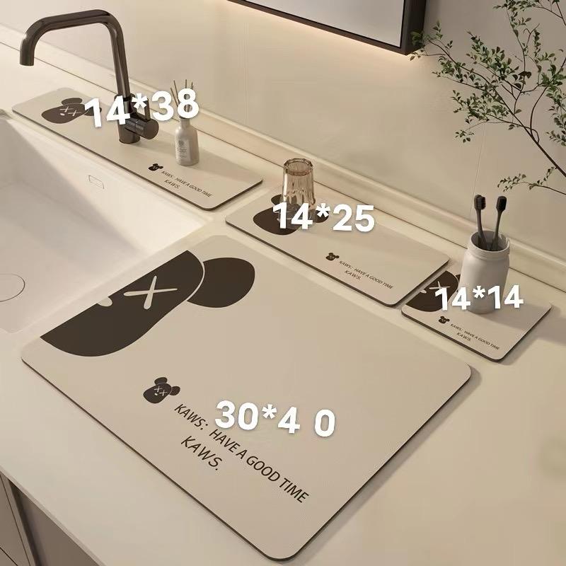 Set 4 Covorașe Absorbante pentru Bucătărie sau Baie