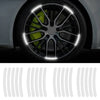 Set 20 bucati Elemente Reflectorizante "Wheel Arch" pentru autoturisme, biciclete, motociclete, atv-uri, scutere, culoare Argintiu-0
