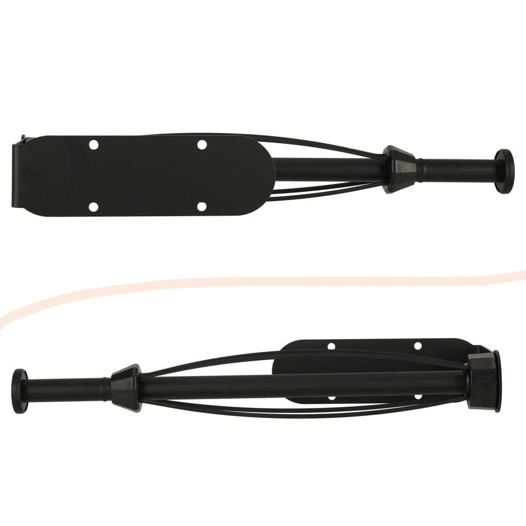 Suport rola prosop de bucatarie, culoare neagra-7