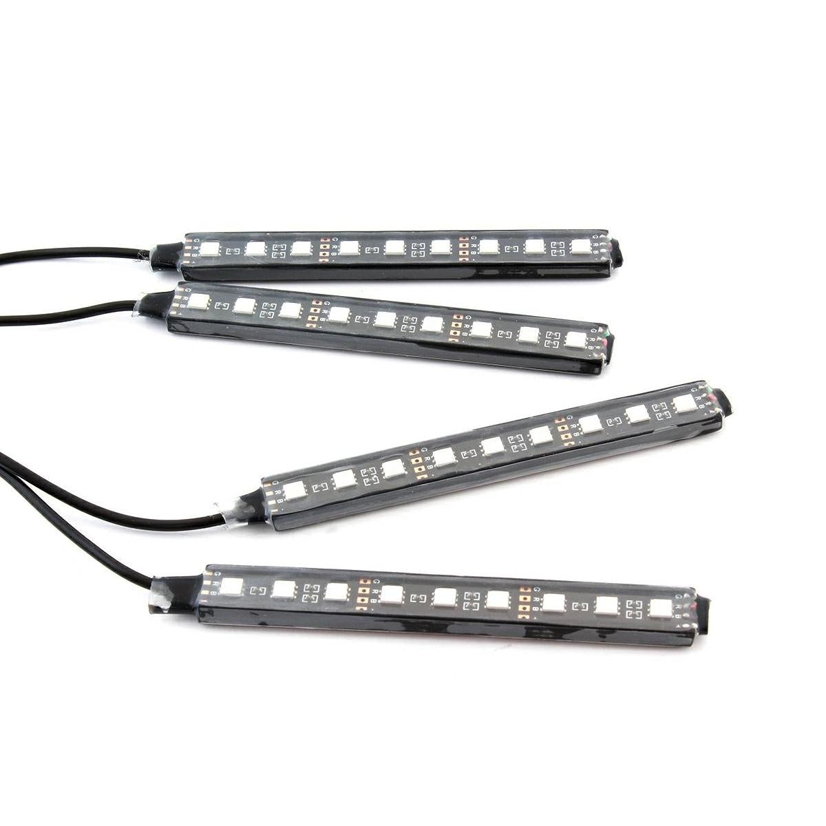 Lumini UnderCar LED - RGB pentru interior sau exterior cu Bluetooth - 12cm ZD65B-2