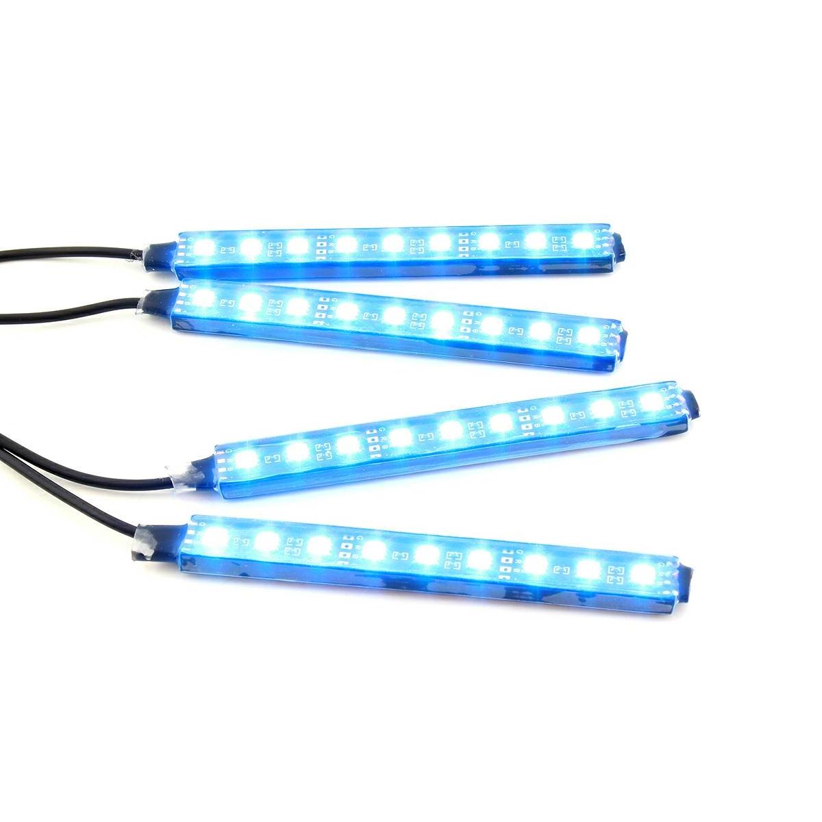 Lumini UnderCar LED - RGB pentru interior sau exterior cu Bluetooth - 12cm ZD65B-3