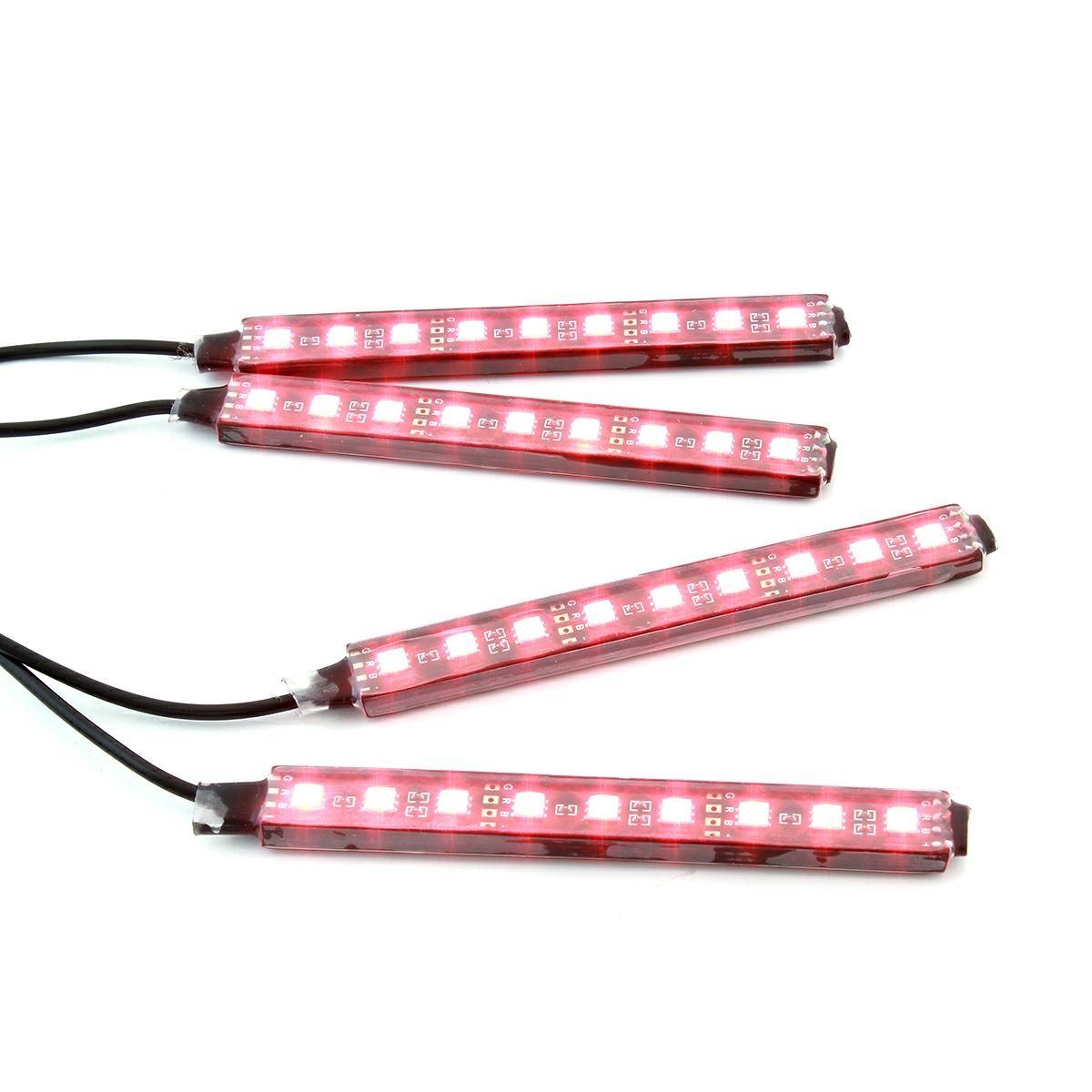 Lumini UnderCar LED - RGB pentru interior sau exterior cu Bluetooth - 12cm ZD65B-5