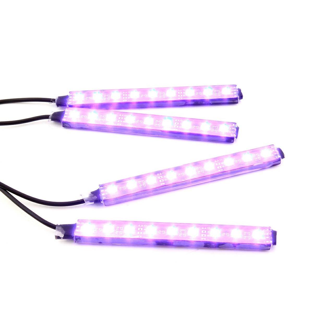 Lumini UnderCar LED - RGB pentru interior sau exterior cu Bluetooth - 12cm ZD65B-6