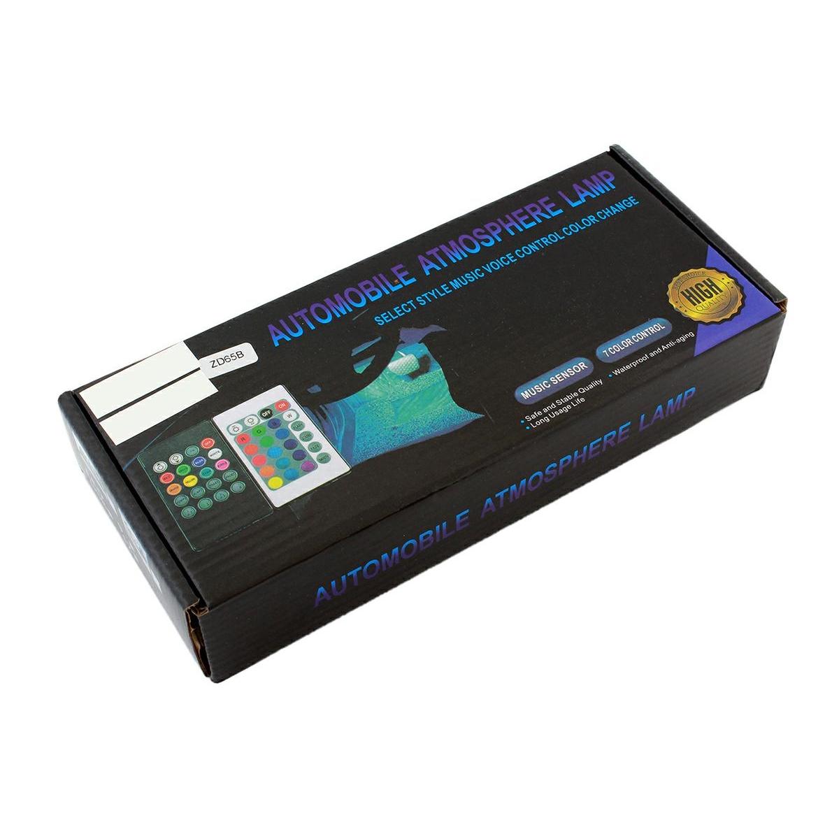 Lumini UnderCar LED - RGB pentru interior sau exterior cu Bluetooth - 12cm ZD65B-9