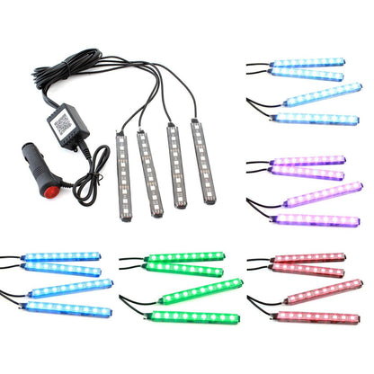 Lumini UnderCar LED - RGB pentru interior sau exterior cu Bluetooth - 12cm ZD65B-0