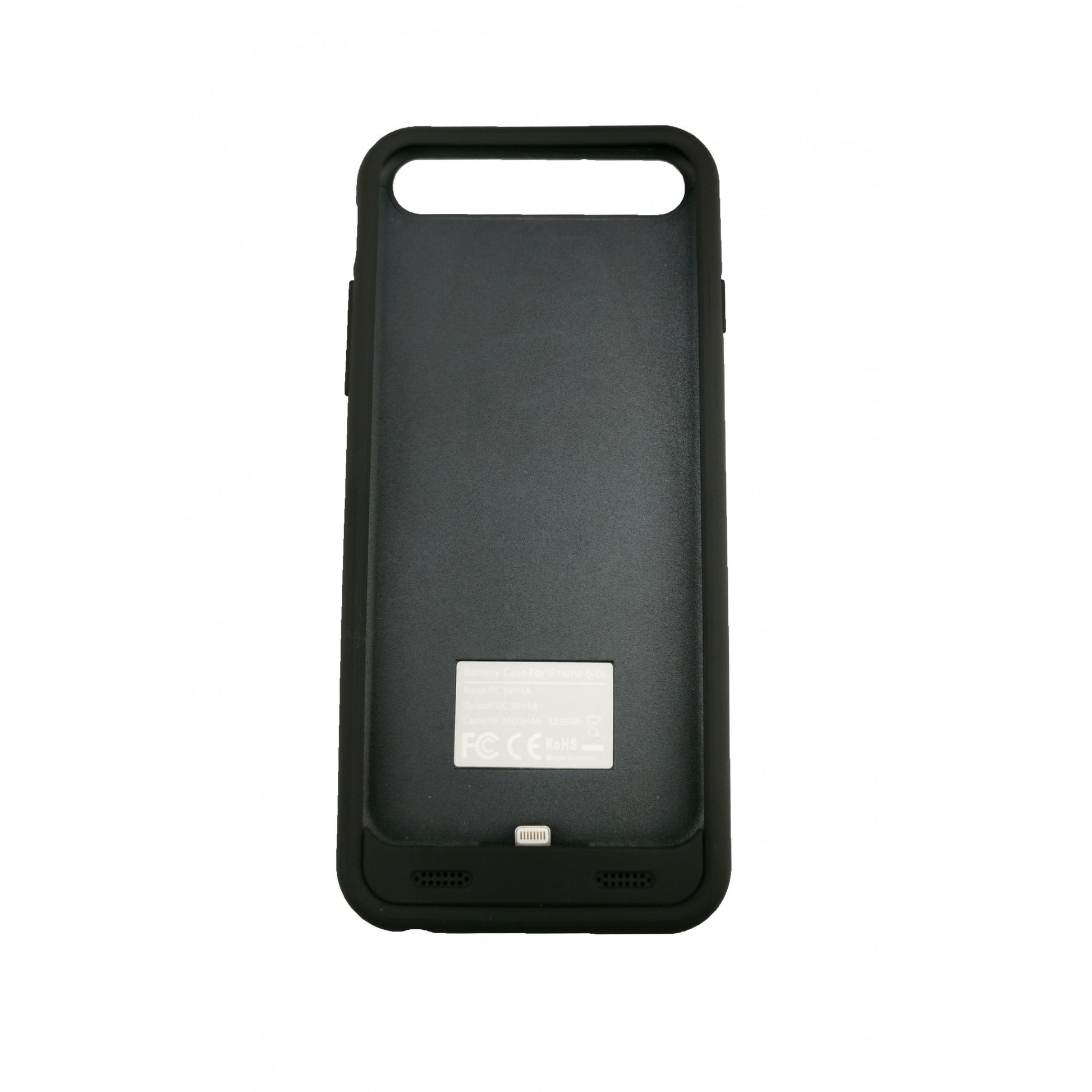 Acumulator extern iFans Battery Case 3100 mAh pentru Apple iPhone 6/6S, Negru-3