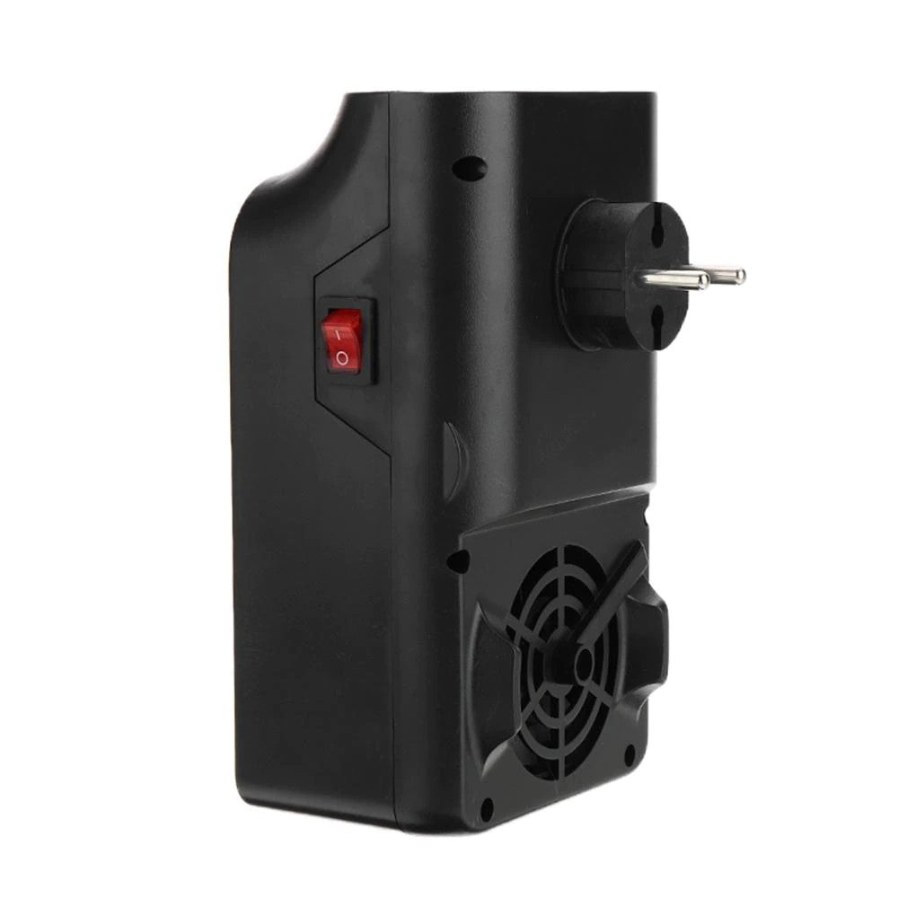 Mini Aeroterma Puternica Portabila Flippy, Putere 500W, Mini radiator electric cu Display LCD, efect de semineu si flacara, cu telecomanda-1
