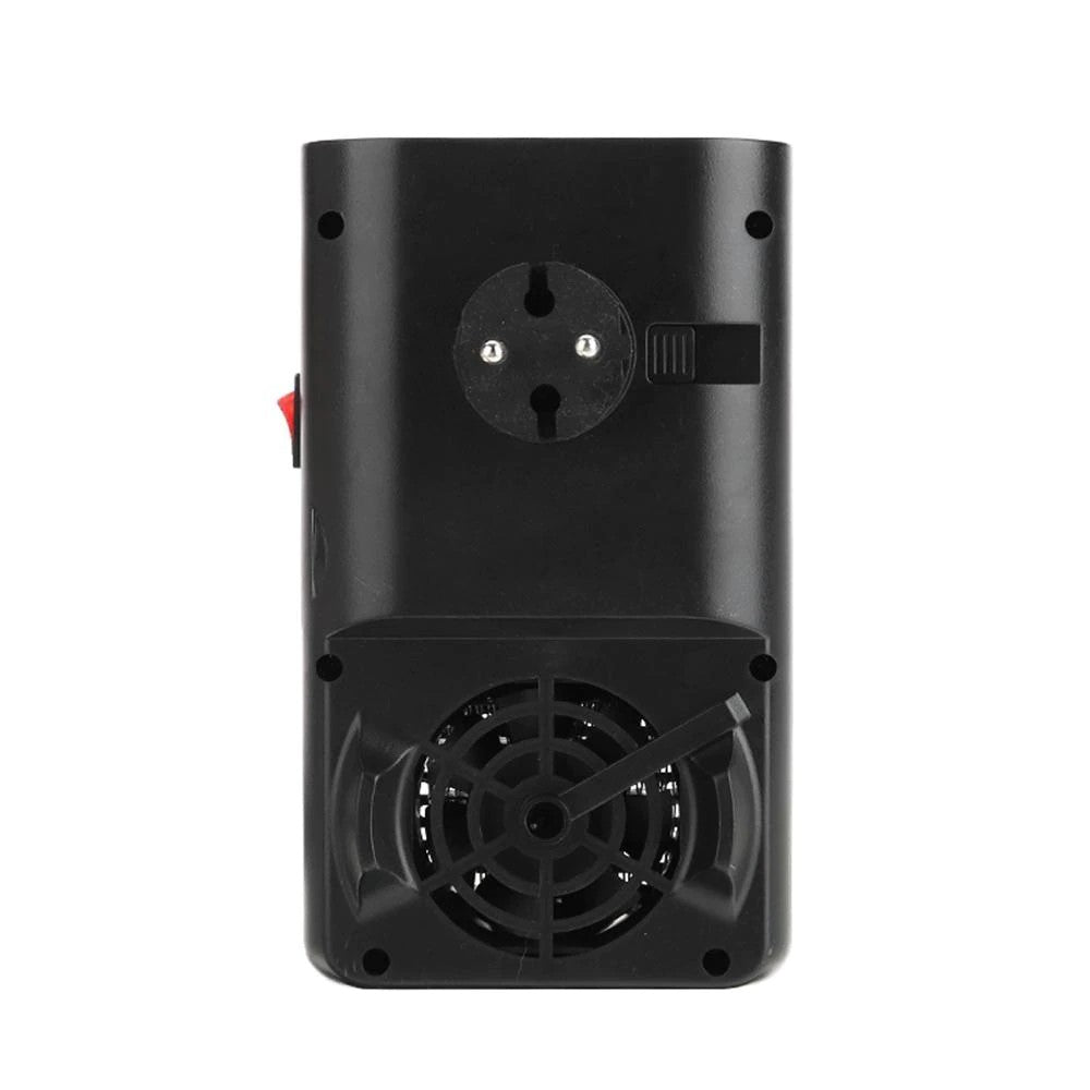 Mini Aeroterma Puternica Portabila Flippy, Putere 500W, Mini radiator electric cu Display LCD, efect de semineu si flacara, cu telecomanda-2