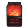 Mini Aeroterma Puternica Portabila Flippy, Putere 500W, Mini radiator electric cu Display LCD, efect de semineu si flacara, cu telecomanda-0