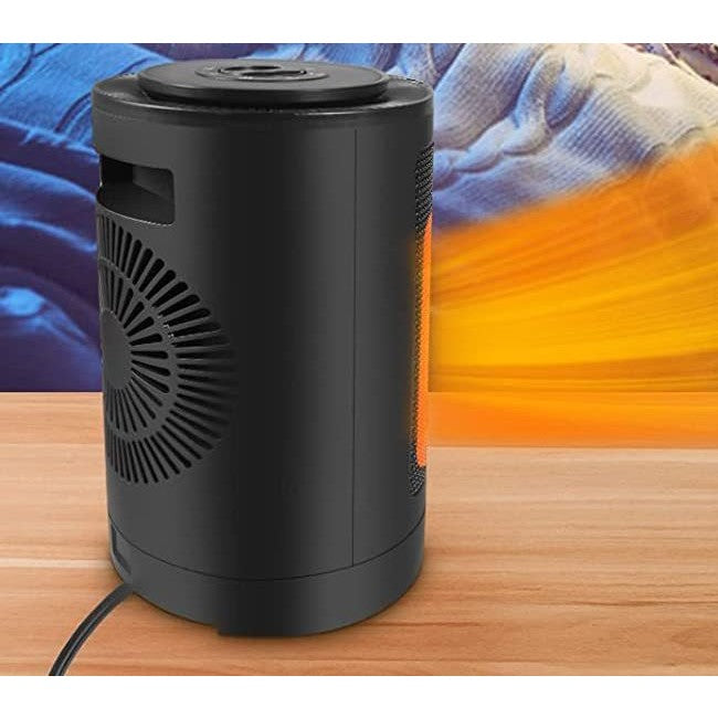 Aeroterma / Radiator ceramic Flippy PTC-1500K1, 1500 W, 2 trepte de putere, termostat reglabil, Negru-2