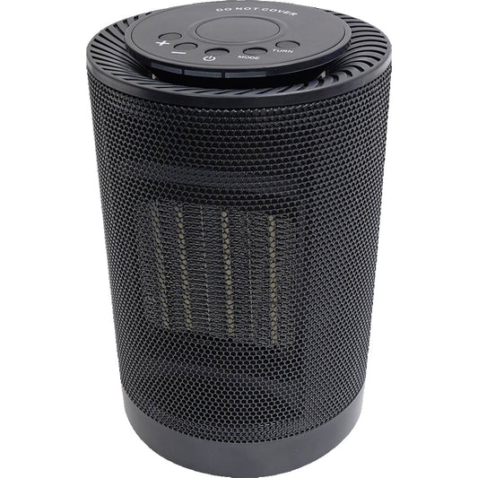 Aeroterma / Radiator ceramic Flippy PTC-1500K1, 1500 W, 2 trepte de putere, termostat reglabil, Negru-0