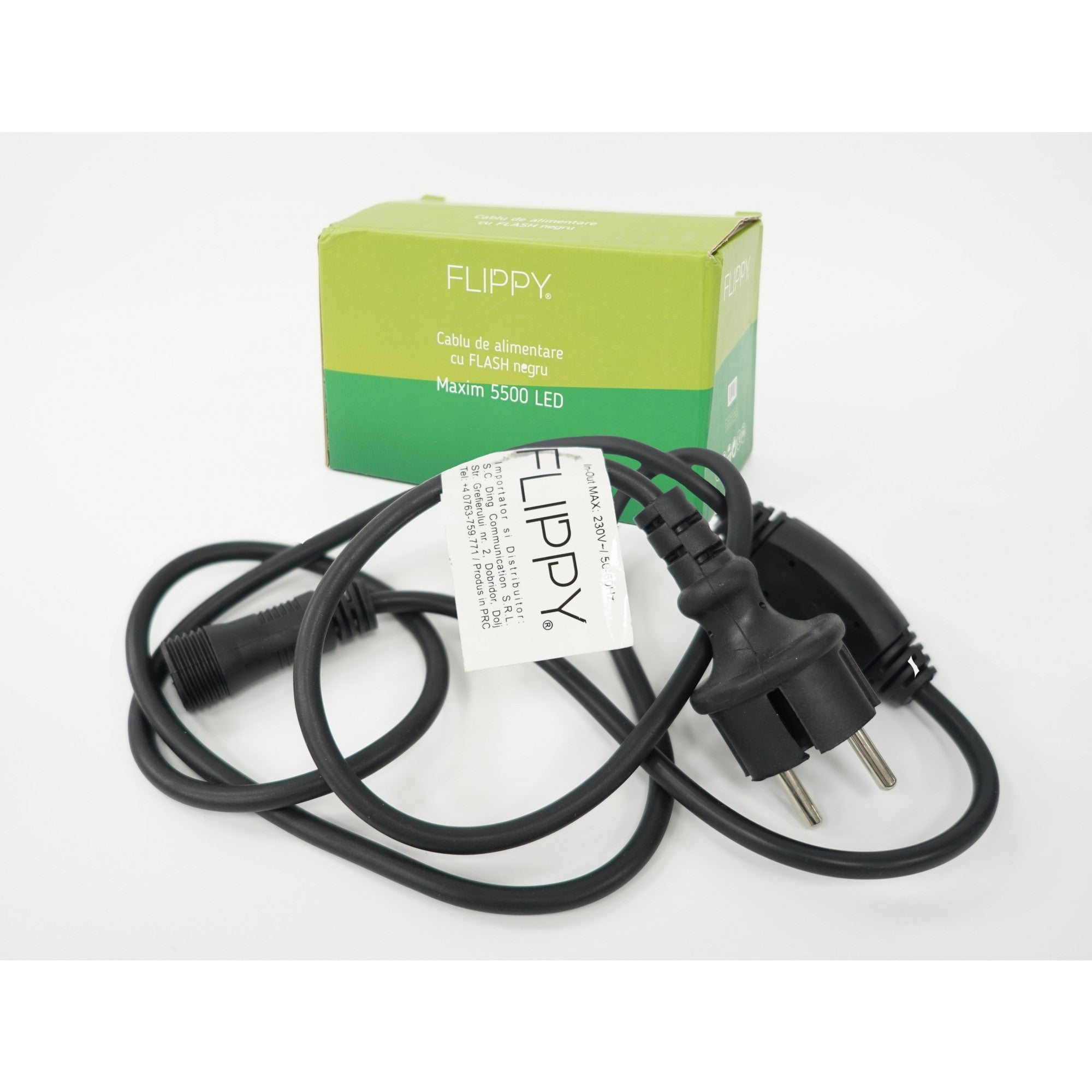 Alimentator Instalatie IP65, fir negru, 220v-0