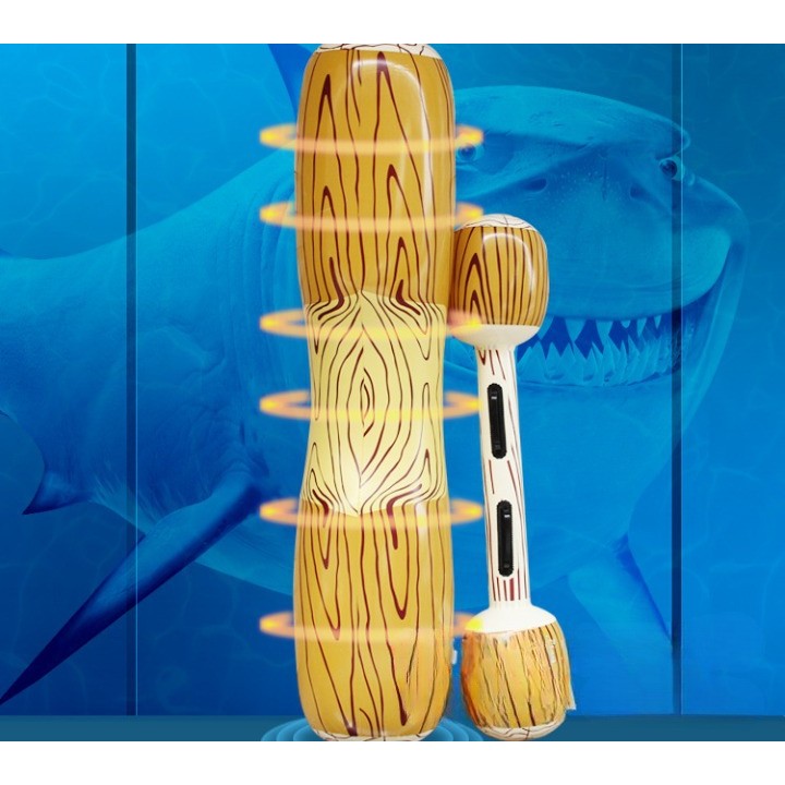 Colac de inot gonflabil sub forma de pluta + vasla gonflabila , Joc pentru piscina, Flippy-2