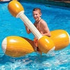Colac de inot gonflabil sub forma de pluta + vasla gonflabila , Joc pentru piscina, Flippy-0