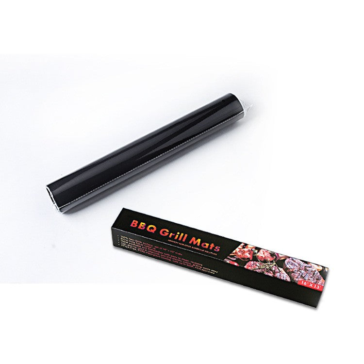 Set 4 Folii Antiaderente din Teflon, Flippy, Multifunctionale, Rezistente la Apa si Temperaturi Ridicate, pentru Gratar, Cuptor, BBQ Grill, 40x33 cm, Negru-6