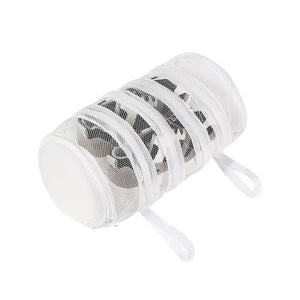 Sac pentru Spalare Incaltaminte, Flippy, pentru Masina de Spalat, 40 x 19 cm, Alb-0