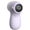 Aparat Electric de Curatat Scame 2in1, Flippy, Indepartare Scame si Aspirare, 15 x 8.5 cm, din ABS si Otel Inoxidabil, Incarcare USB Tip C, Mov-0