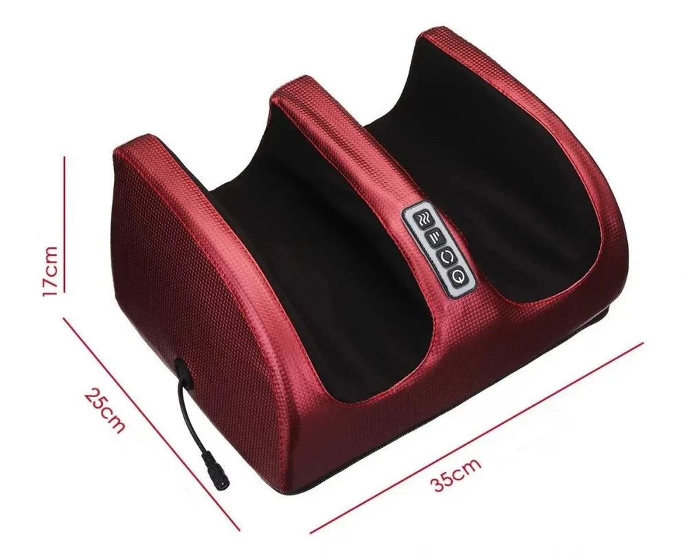 🔥 Aparat de Masaj pentru Picioare Shiatsu cu Încălzire – Relaxare Totală Acasă