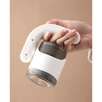 Aparat Pentru Curatat Scame, Par Si Praf, Flippy, cu LED, Pentru Diferite Tipuri De Material, Cu Lame Din Otel Inoxidabil, Compartiment de Depozitare, Maner Reglabil, 11x10.5x8.7 cm, Alb-3