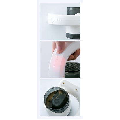 Aparat Pentru Curatat Scame, Par Si Praf, Flippy, cu LED, Pentru Diferite Tipuri De Material, Cu Lame Din Otel Inoxidabil, Compartiment de Depozitare, Maner Reglabil, 11x10.5x8.7 cm, Alb-6