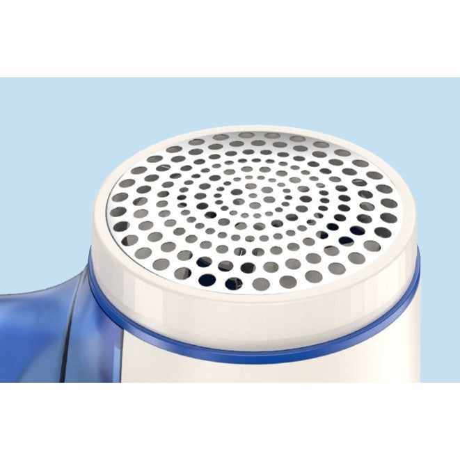 Aparat Pentru Curatat Scame, Par Si Praf, Flippy, Pentru Diferite Tipuri De Material, Cu Lame Din Otel Inoxidabil, Incarcare Prin USB Type-C, Cu Perie De Curatare si Cablu USB Incluse, Albastru, 15 x 7 cm-6