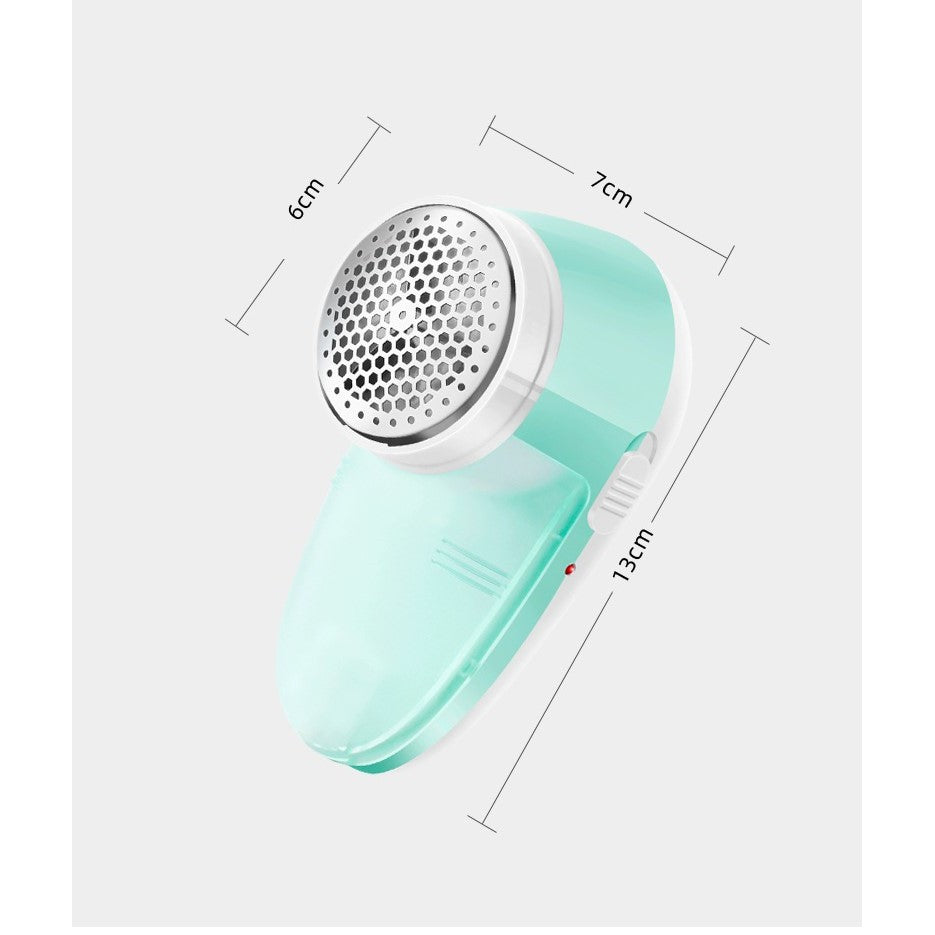 Aparat Pentru Curatat Scame, Par Si Praf, Flippy, Pentru Diferite Tipuri De Material, Cu Lame Din Otel Inoxidabil, Incarcare Prin USB Type-C, Cu Perie De Curatare si Cablu USB Incluse, 13x7 cm, Verde-4