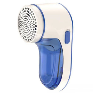 Aparat Pentru Curatat Scame, Par Si Praf, Flippy, Pentru Diferite Tipuri De Material, Cu Lame Din Otel Inoxidabil, Incarcare Prin USB Type-C, Cu Perie De Curatare si Cablu USB Incluse, Albastru, 15 x 7 cm-0