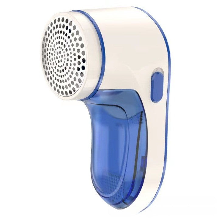 Aparat Pentru Curatat Scame, Par Si Praf, Flippy, Pentru Diferite Tipuri De Material, Cu Lame Din Otel Inoxidabil, Incarcare Prin USB Type-C, Cu Perie De Curatare si Cablu USB Incluse, Albastru, 15 x 7 cm-0