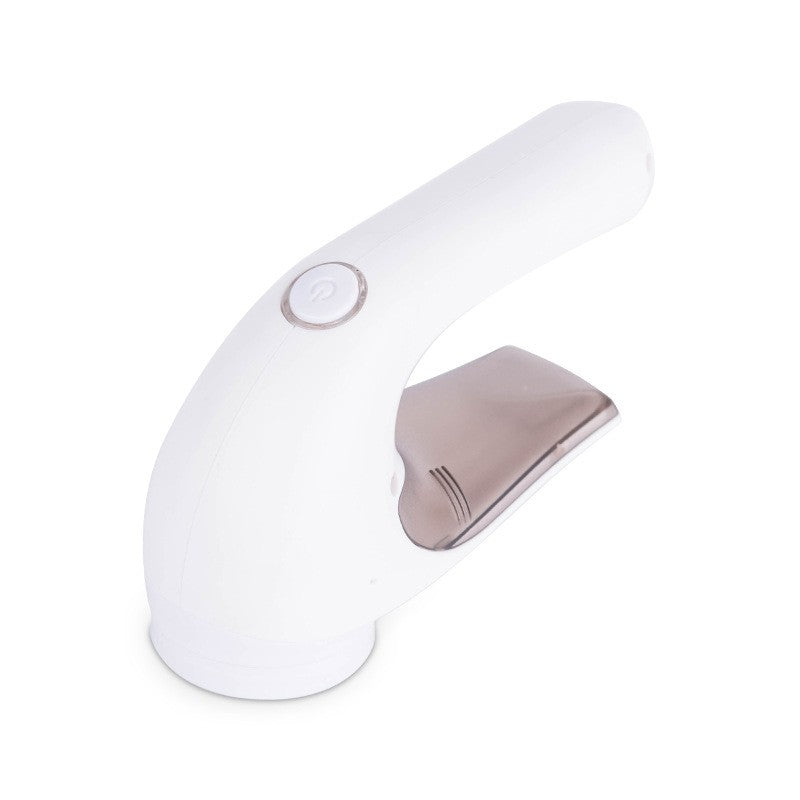 Aparat Pentru Curatat Scame, Par Si Praf, Flippy, Trimmer pentru Diferite Tipuri De Material, Cu Lame Din Otel Inoxidabil, Maner Ergonomic, Incarcare Prin USB, 15x6x9 cm, Alb-0