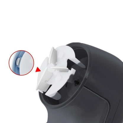 Aparat Scame si Par Haine, Flippy, Electric, USB inclus, Periuta Curatare, pentru Diferite Tesaturi, 13 x 6.8 x 5.8 cm, Negru-2