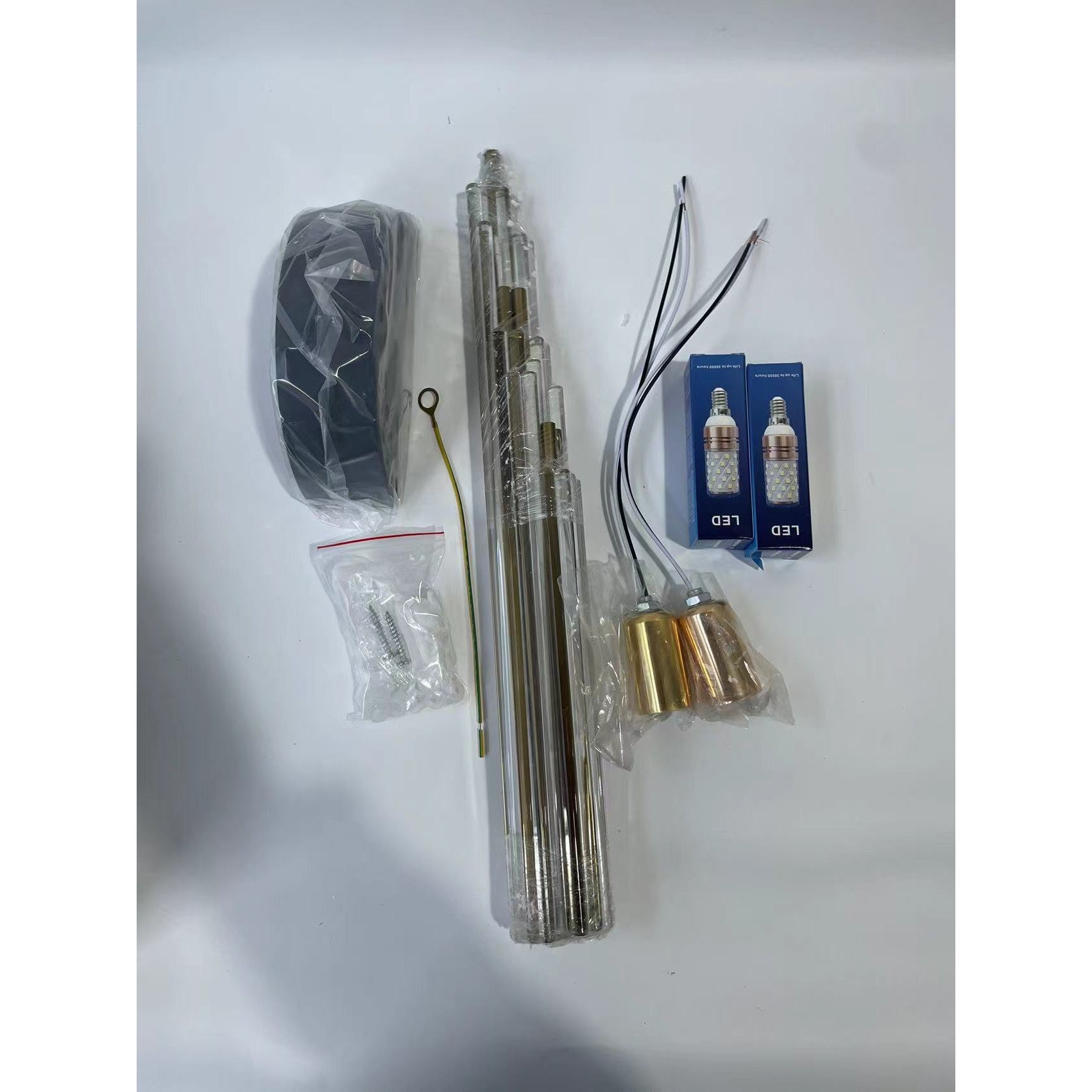 Aplica de Perete, Flippy, pentru Interior, din Otel Inoxidabil si Sticla, 40 x 16 cm, LED, Auriu-8